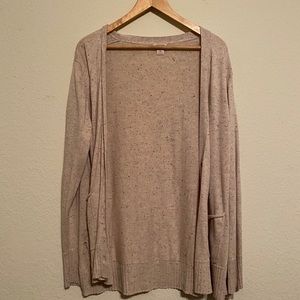 Tan cardigan